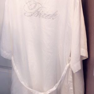 Bride robe